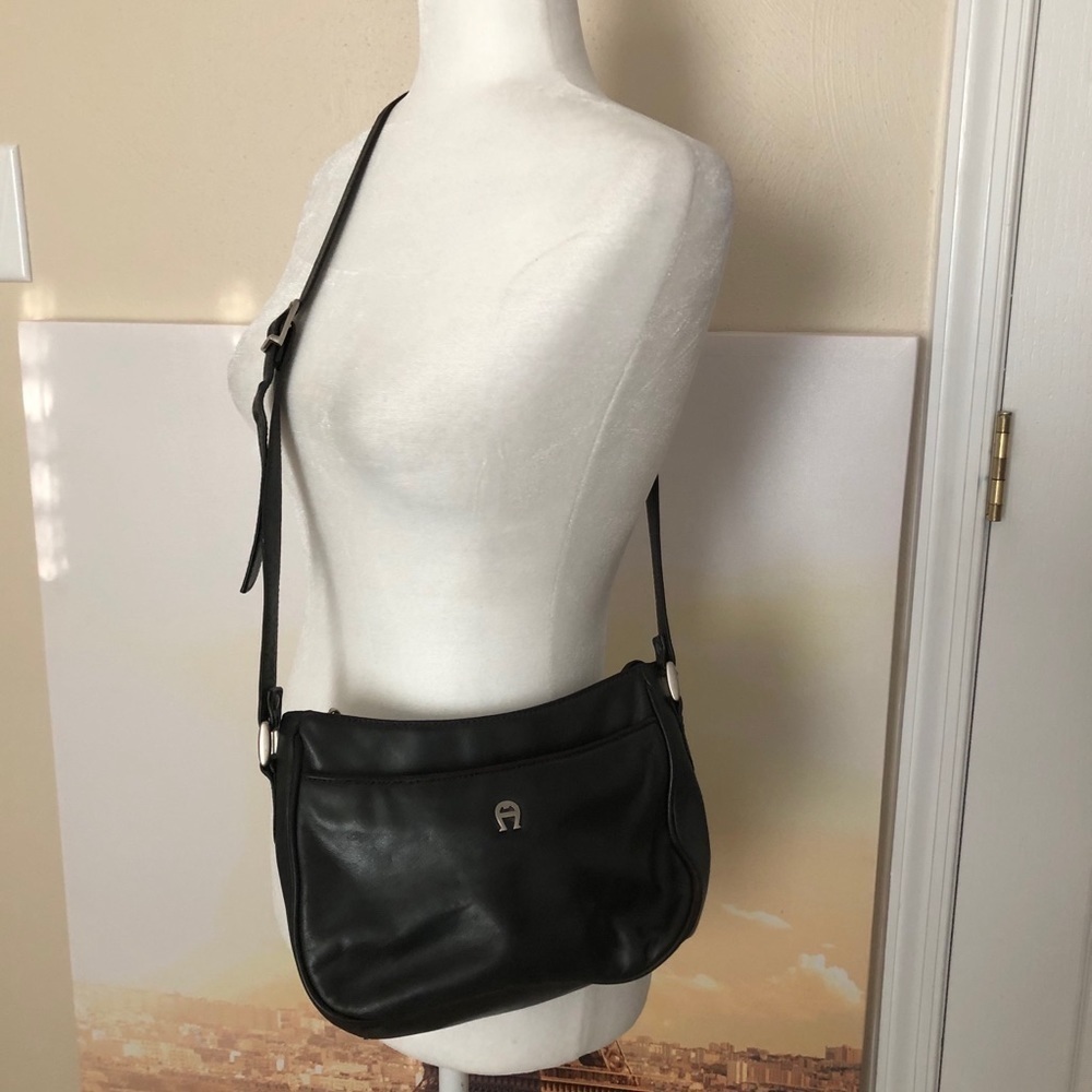 Vintage Etienne Aigner 5-Pocket Crossbody Bag